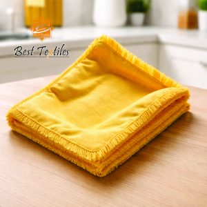 Premium Cotton Yellow Dusters